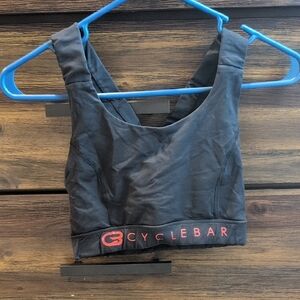 CycleBar Black Sports Bra